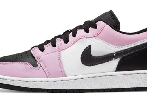 NIKE AIR JORDAN 1 LOW WHITE LIGHT ARTIC PINK