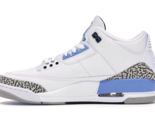 NIKE AIR JORDAN 3 RETRO WHITE UNC
