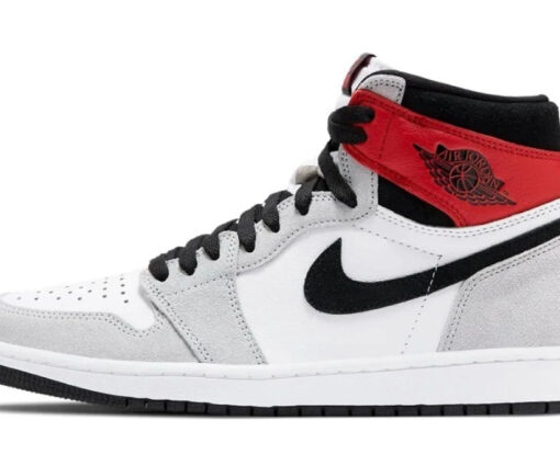 NIKE AIR JORDAN 1 RETRO HIGH SMOKE GREY RED