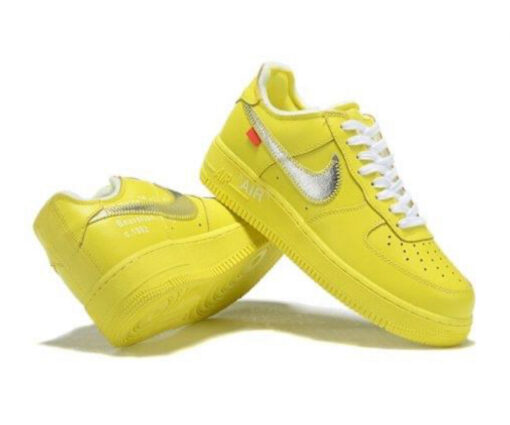 NIKE AIR FORCE X OFF WHITE 20 YELLOW