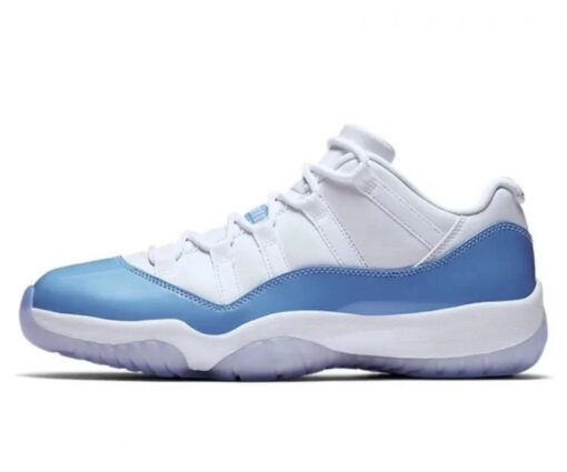 NIKE AIR JORDAN 11 WHITE AND LIGHT BLUE