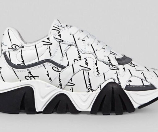 SQUALO TRAINERS WHITE SIGNATURE