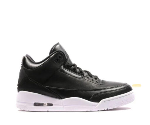NIKE AIR JORDAN 3 BLACK (WHITE SOLE)