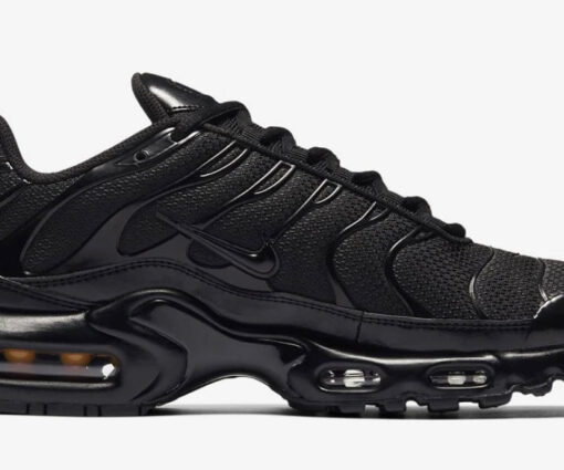 Alternative view of NIKE AIR MAX PLUS TN TRIPLE BLACK