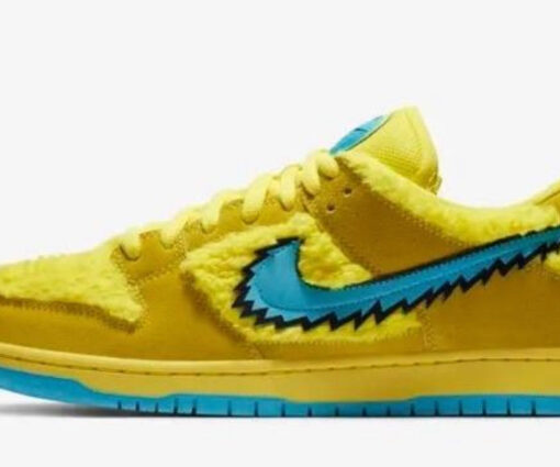 NIKE SB DUNK LOW GRATEFUL DEAD BEAR YELLOW