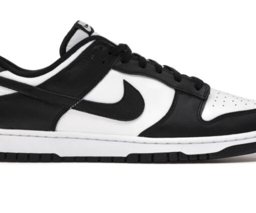 Alternative view of NIKE SB DUNK LOW BLACK WHITE