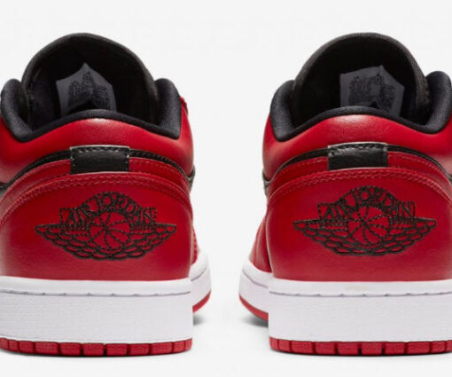 Alternative view of NIKE AIR JORDAN 1 LOW VARSITY RED