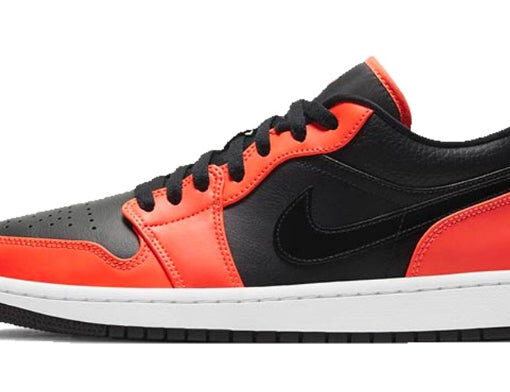 NIKE AIR JORDAN 1 LOW ORANGE BLACK