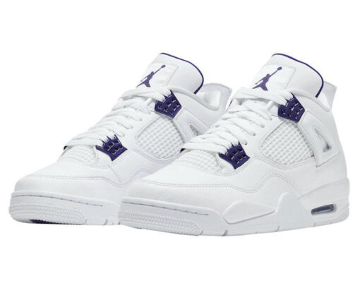 Alternative view of NIKE AIR JORDAN 4 METALIC PURPLE