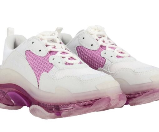 Alternative view of Balenciaga Triple S Clear Sole White Pink