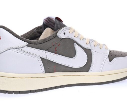 Alternative view of Air Jordan 1 Low Travis Scott Mocha