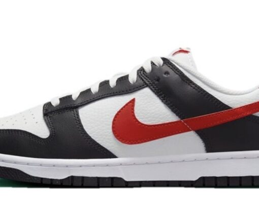 Nike SB Dunk Low White Black Red Panda