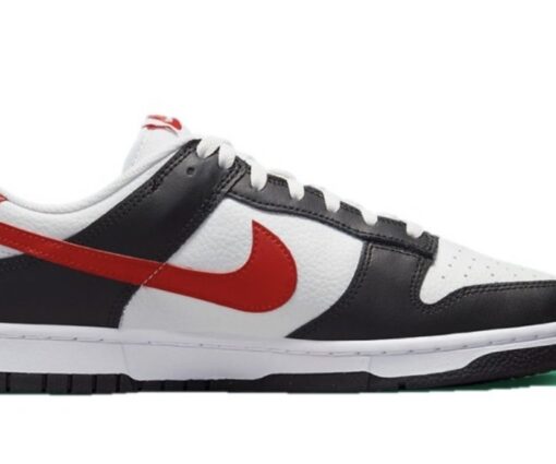 Alternative view of Nike SB Dunk Low White Black Red Panda