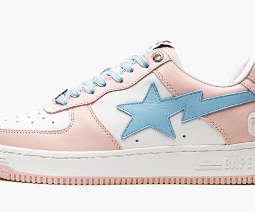 Bape STA Low Pastel Pink
