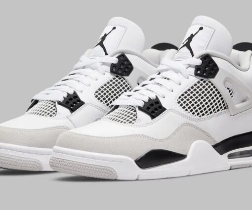 Alternative view of Nike Air Jordan 4 Military Black