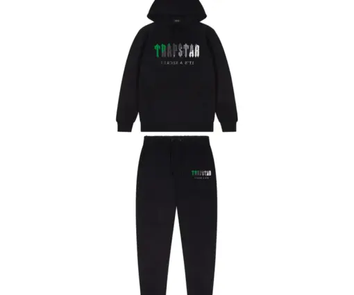 Trapstar Tracksuit Green & Black