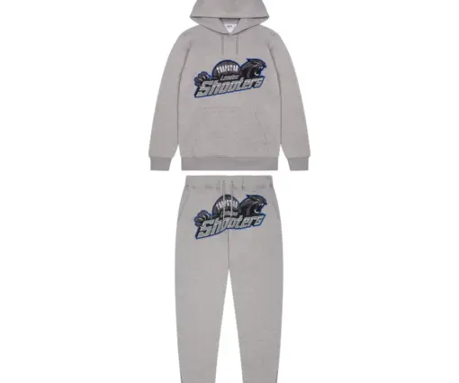 Trapstar Shooters Tracksuits Blue & Grey