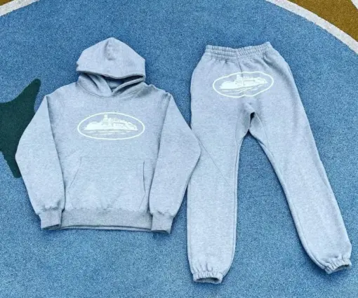 Corteiz Alcatraz Grey Tracksuit