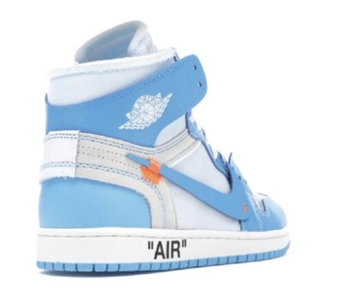 Alternative view of Nike Jordan 1 Off White Retro Blue