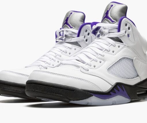 Alternative view of Nike Air Jordan 5 Retro Dark Concord