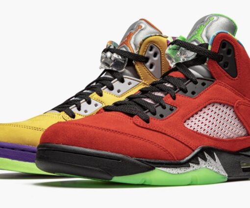 Alternative view of Nike Air Jordan 5 Retro What The