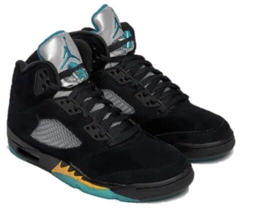 Alternative view of Nike Air Jordan 5 Retro Aqua