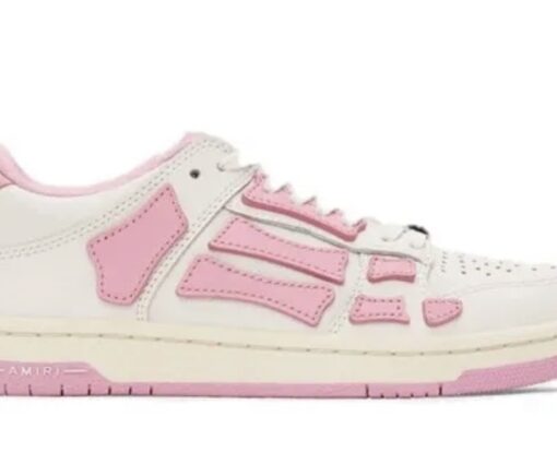 Amiri Skel Top Low White Pink