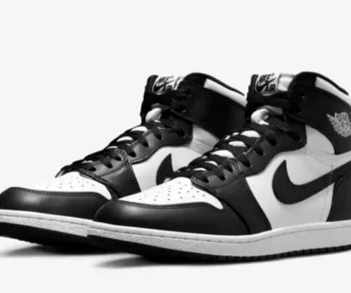 Alternative view of Nike Air Jordan 1 85 Black White 2023