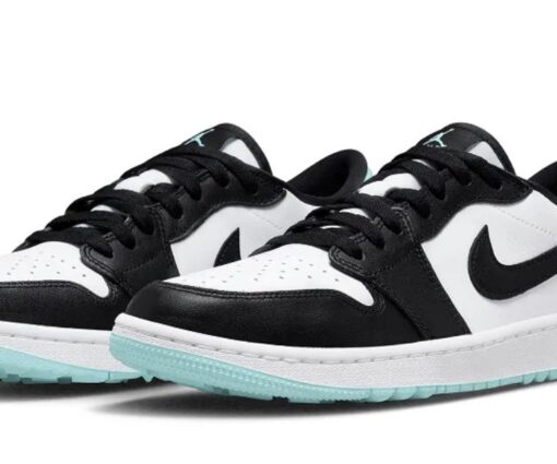 Alternative view of Nike Air Jordan 1 Low Golf White Copa Black