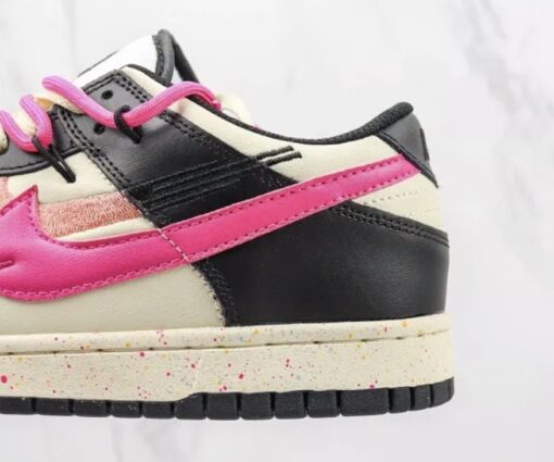 Alternative view of Nike SB Dunk Low Multi-Swoosh Pink