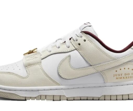 Nike SB Dunk Low SE Just Do It Sail White Phantom