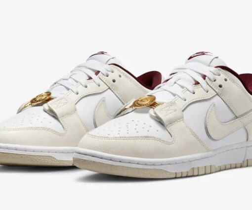 Alternative view of Nike SB Dunk Low SE Just Do It Sail White Phantom