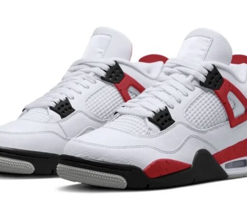 Alternative view of Nike Air Jordan 4 Red Cement