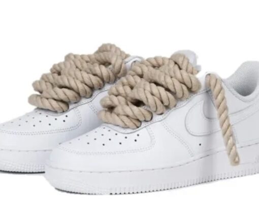 Nike Air Force Low White Corde