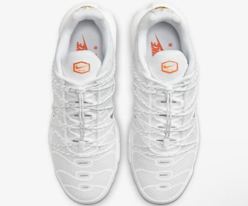 Alternative view of Nike Air Max Plus TN Utility White Safety Orange