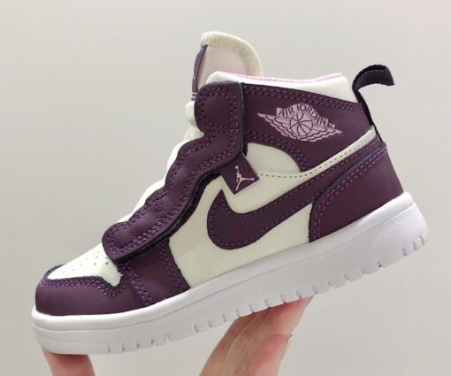 Nike Air Jordan 1 Black purple