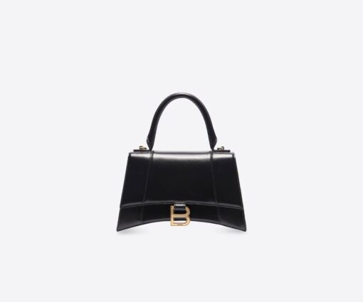 HOURGLASS SHOULDER BAG – BLACK