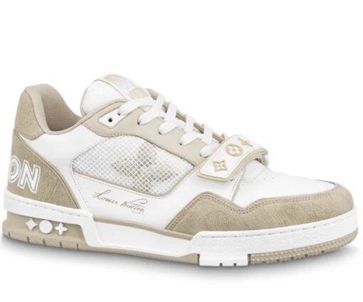 LV Trainer Sneaker Beige