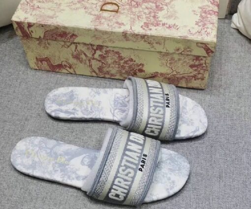 Alternative view of Dior Mule Dway Grey Stamped