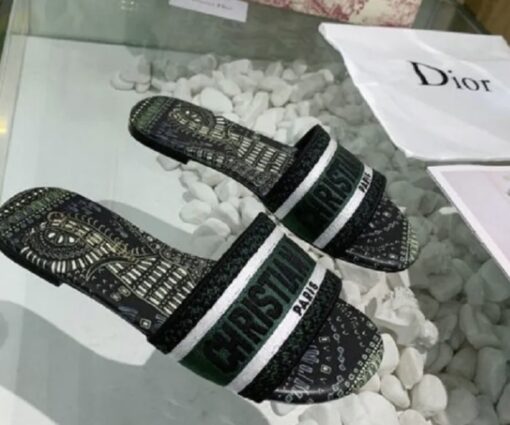 Dior Mule Dway Green