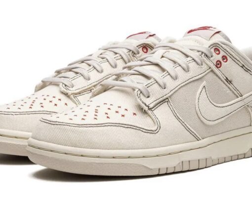 Alternative view of Nike SB Dunk Low Light Orewood Brown Sashiko