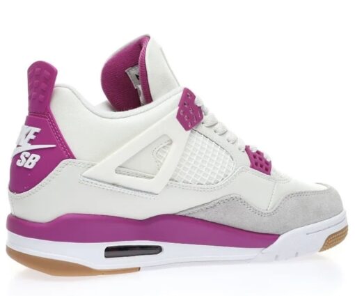 Alternative view of Nike SB x Air Jordan 4 Retro 'Pink'