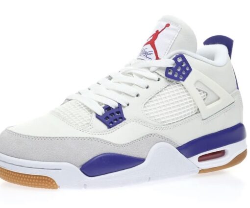 Alternative view of Nike SB x Air Jordan 4 Retro 'Blue Sapphire'