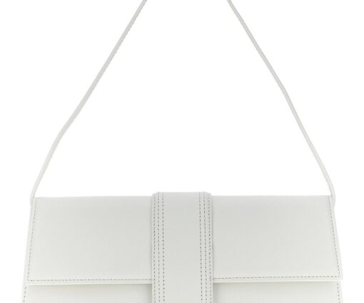 Jacquemus Long Shoulder Bag White