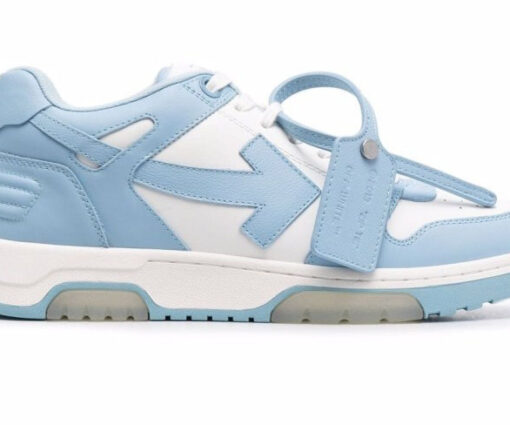 Off-White low-top sneakers lightblue