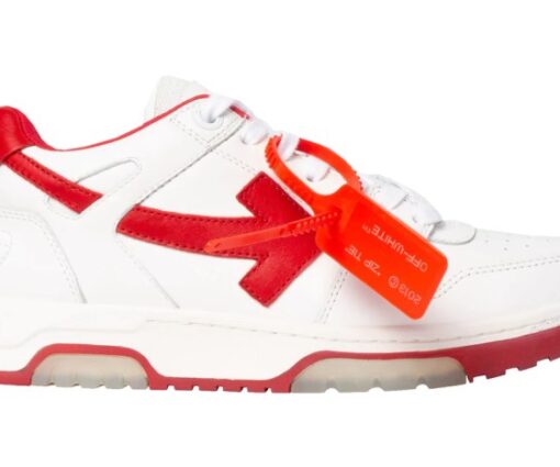 Off-White low-top White Red