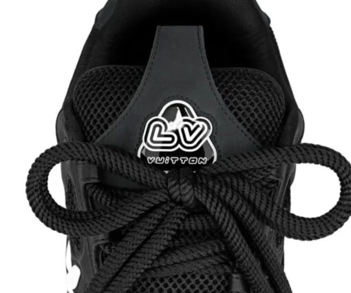 Alternative view of LV Skate Sneaker Black
