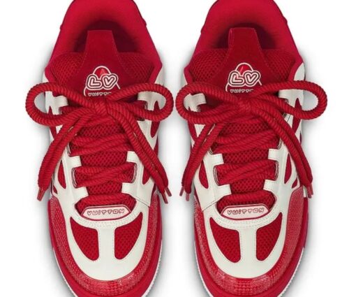 Alternative view of LV Skate Sneaker Red