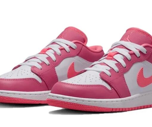 Alternative view of Nike Air Jordan 1 Low Desert Berry