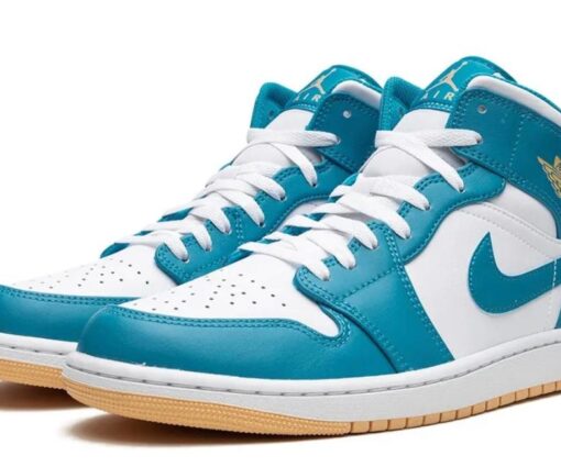 Alternative view of Nike Air Jordan 1 Mid Aquatone